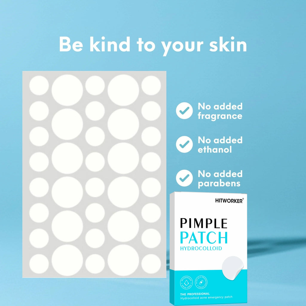 144/360/720pcs Hydrocolloid Acne Pimple Patches for Face, Effective Blemish Spot Treatment, Invisible & Skin-Friendly