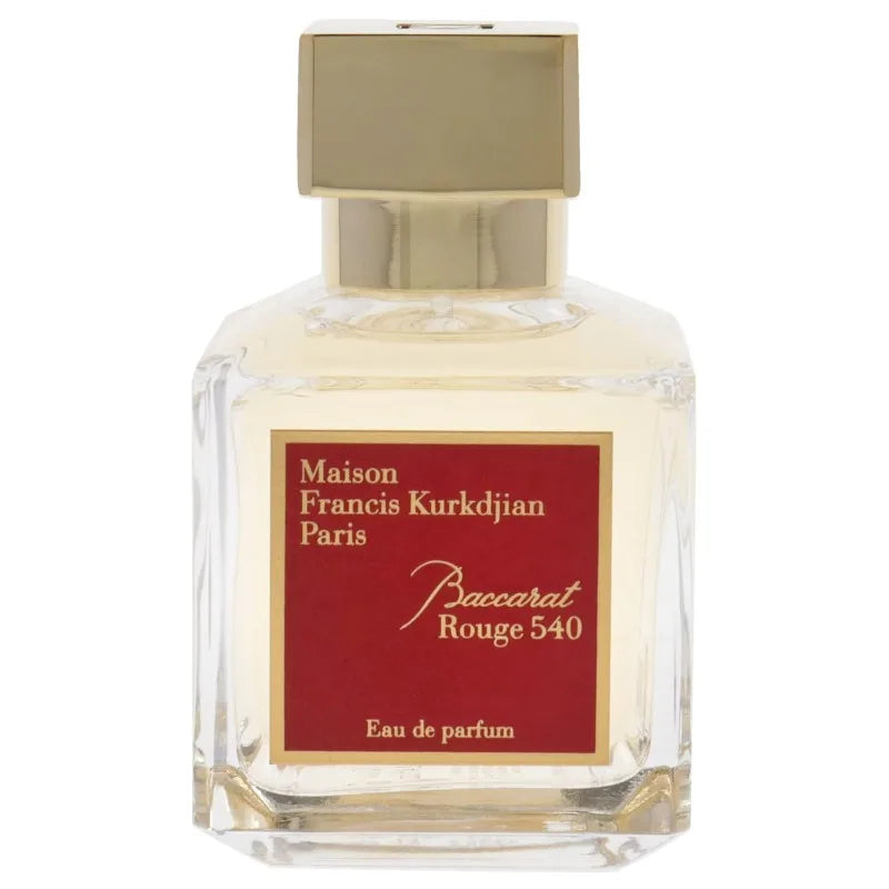 Maison Francis Kurkdjian Baccarat Rouge 540 Eau de Parfum Spray 2.4 Oz / 70 ML Lasting Oriental Floral Amber Pheromones Perfume