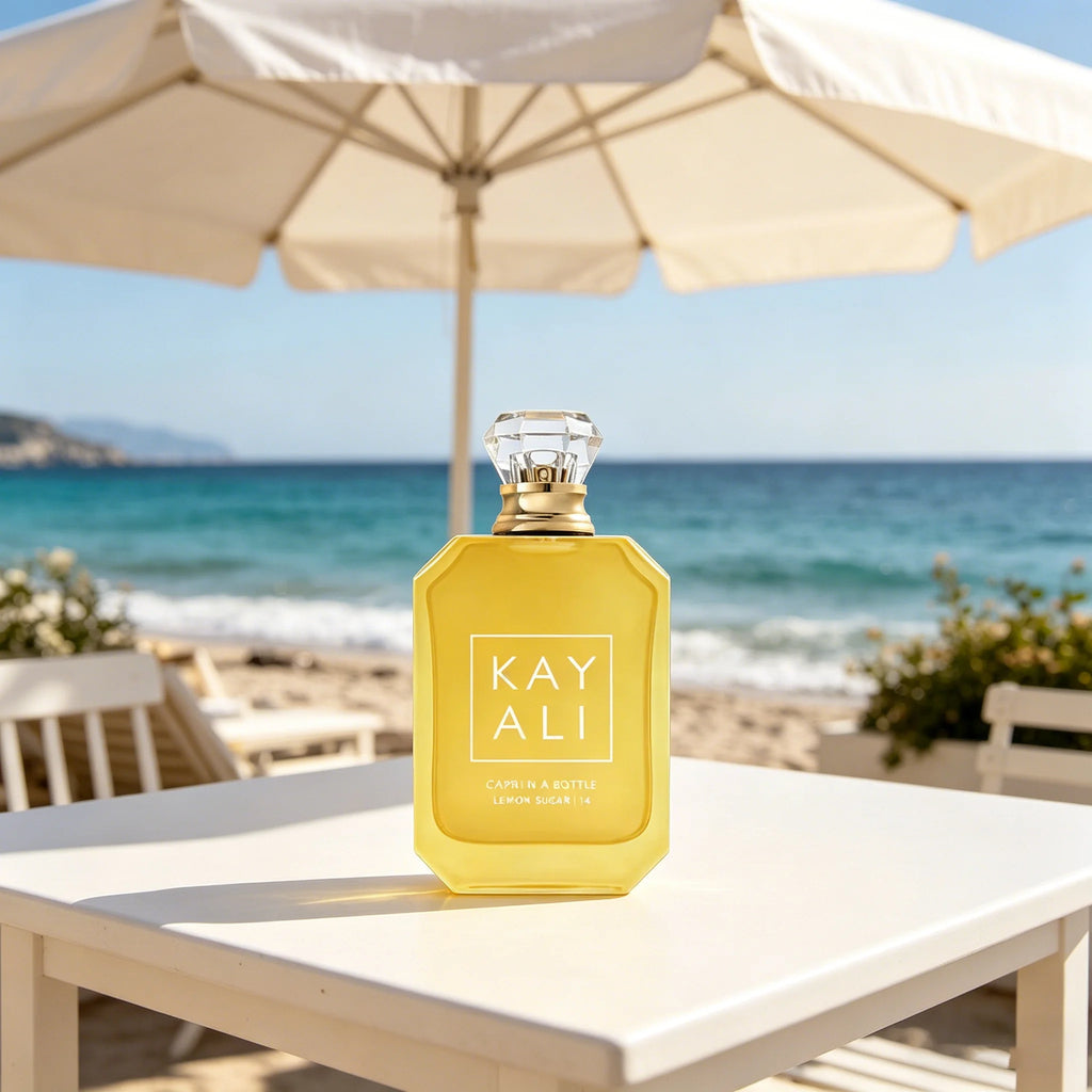 Capri in a Bottle Lemon Sugar | 14 Eau de Parfum KAYALI Fragrances For Women Floral Fruity Gourmand Scent Women's Perfume 3.4 Oz