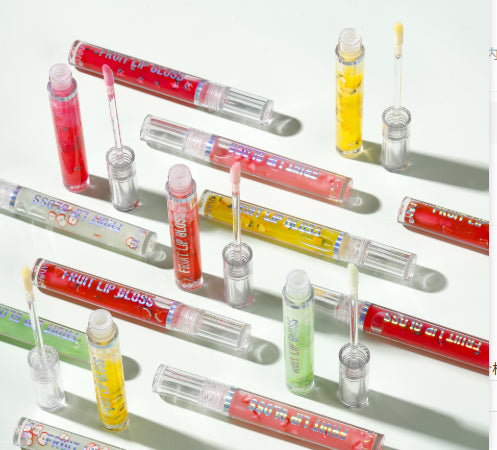 6-color Fruit Liquid Lip Gloss Replenishment