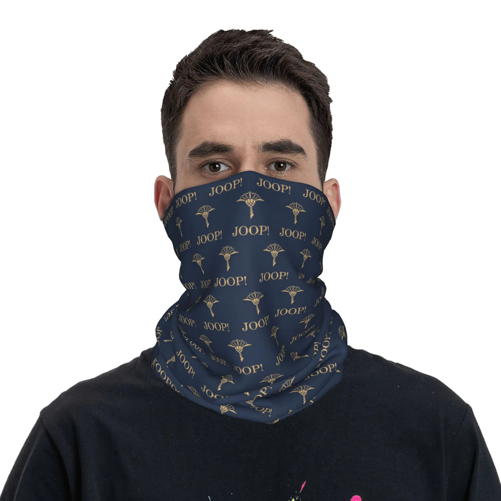 Custom J-joops Bandana Winter Neck Warmer Men Windproof Wrap Face Scarf for Ski  Gaiter Headband