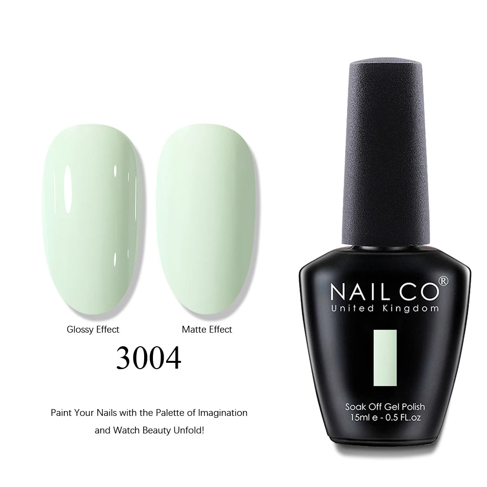 NAILCO 15ml Brown Nails Art Red Color Gel Nail Polish Semi-permanent UV Gel Polish Coffee Manicure Chocolate Hybrid Nail Varnish