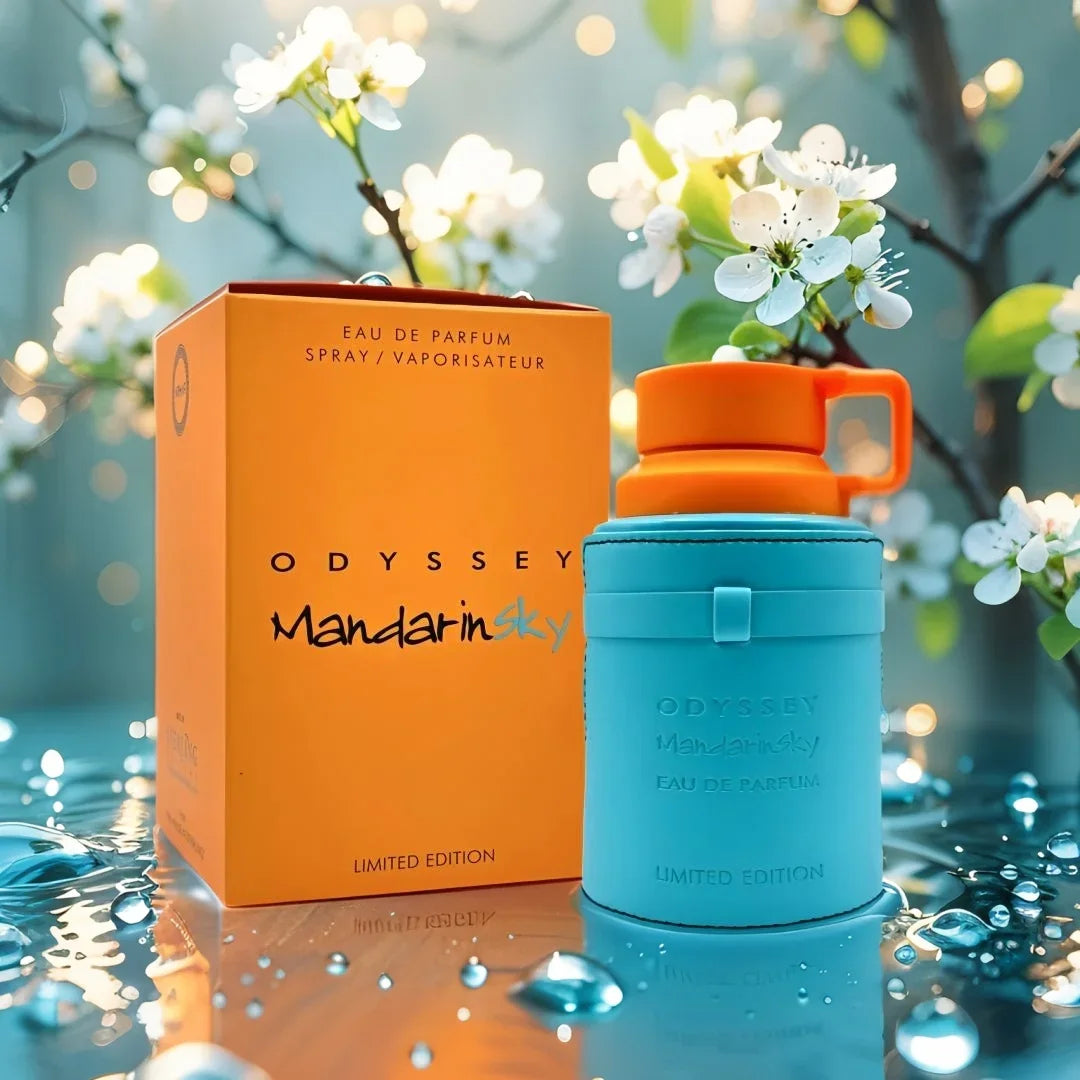 ODYSSEY MANDARIN SKY 3.4 FL OZ EAU DE PARFUM SPRAY FOR MEN Long-lasting fragrance suitable for everyday use Valentine's Day gift