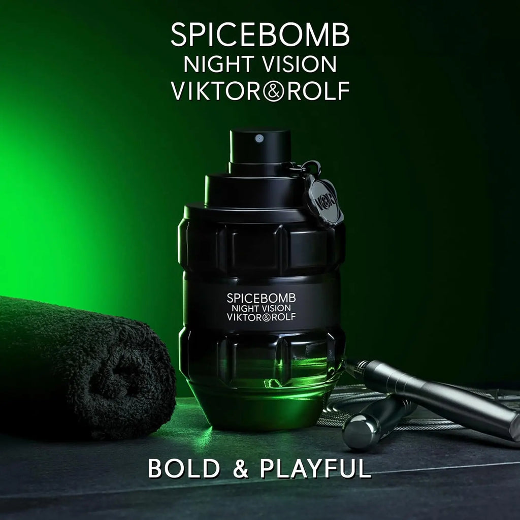 Viktor & Rolf Spicebomb Extreme Infrared Night Vision Set 90ml EDP Men Cologne Fragancia Hombre Parfum Homme Beast Mode Gift