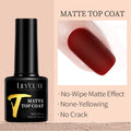 LILYCUTE 7ML Jelly Amber Gel Nail Polish Brown Crystal Translucent Dull Color Nail Art Gel Semi Permanent UV Gel Polish Varnish
