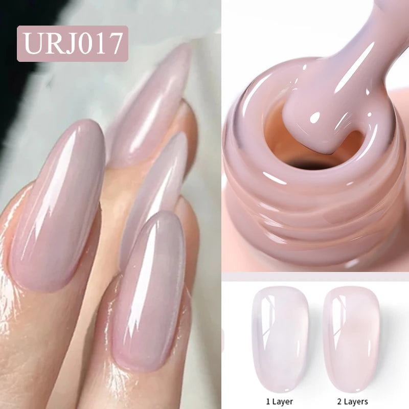 UR SUGAR 15ml Champagne Gold Sliver Reflective Glitter Gel Nail Polish Varnish Semi Permanent Soak Off UV Gel For Manicure Art