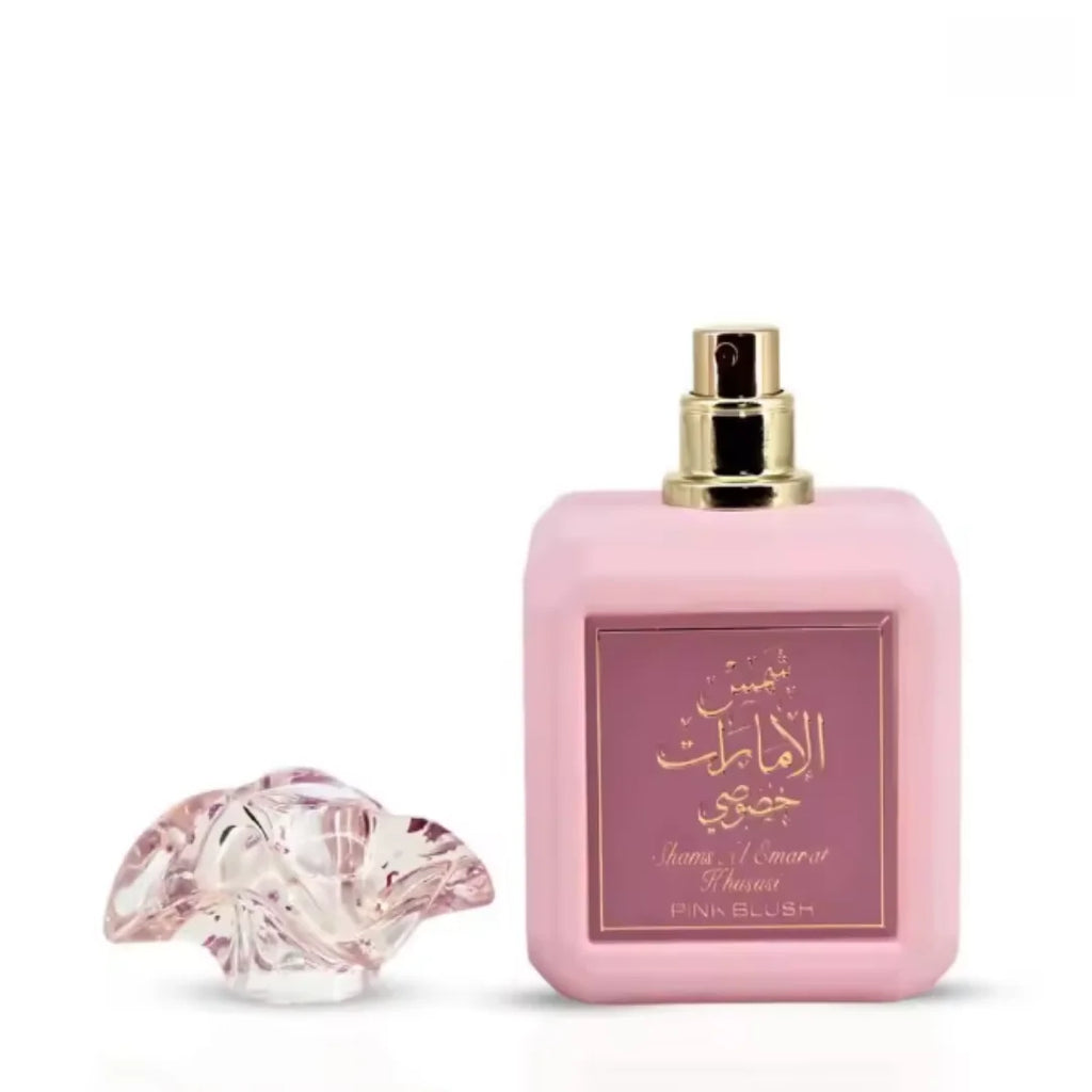 Luxury Pink Blush Shams Al Emarat Khususi Women's Marshmallow Blush Eau De Parfum 100ml 3.4oz A Captivating Romantic