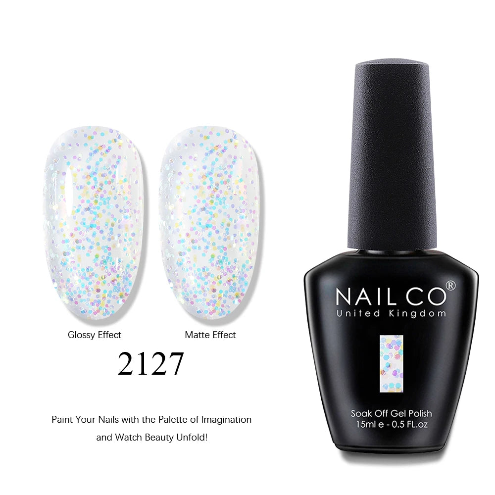 NAILCO 15ml Brown Nails Art Red Color Gel Nail Polish Semi-permanent UV Gel Polish Coffee Manicure Chocolate Hybrid Nail Varnish