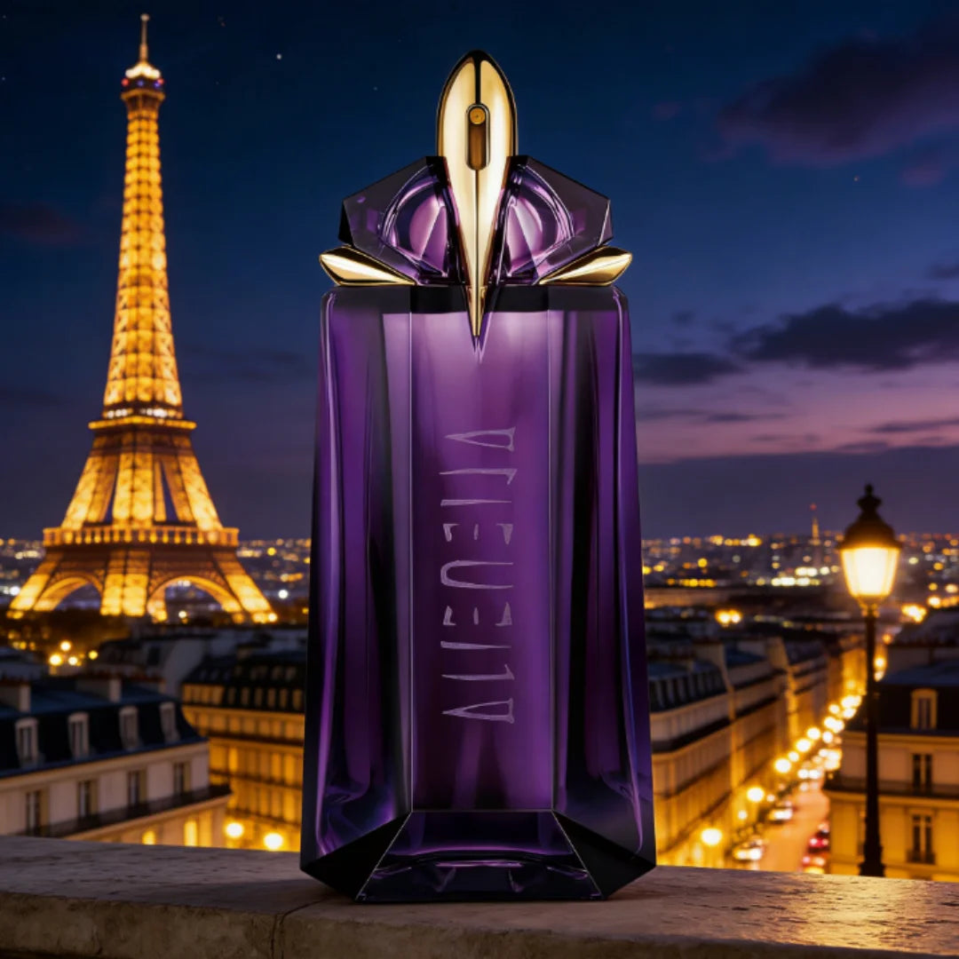 Thierry Mugler Alien Unisex Concentrated Perfume Fresh and Classic 90ml vanilla, floral, amber, musk long-lasting perfume