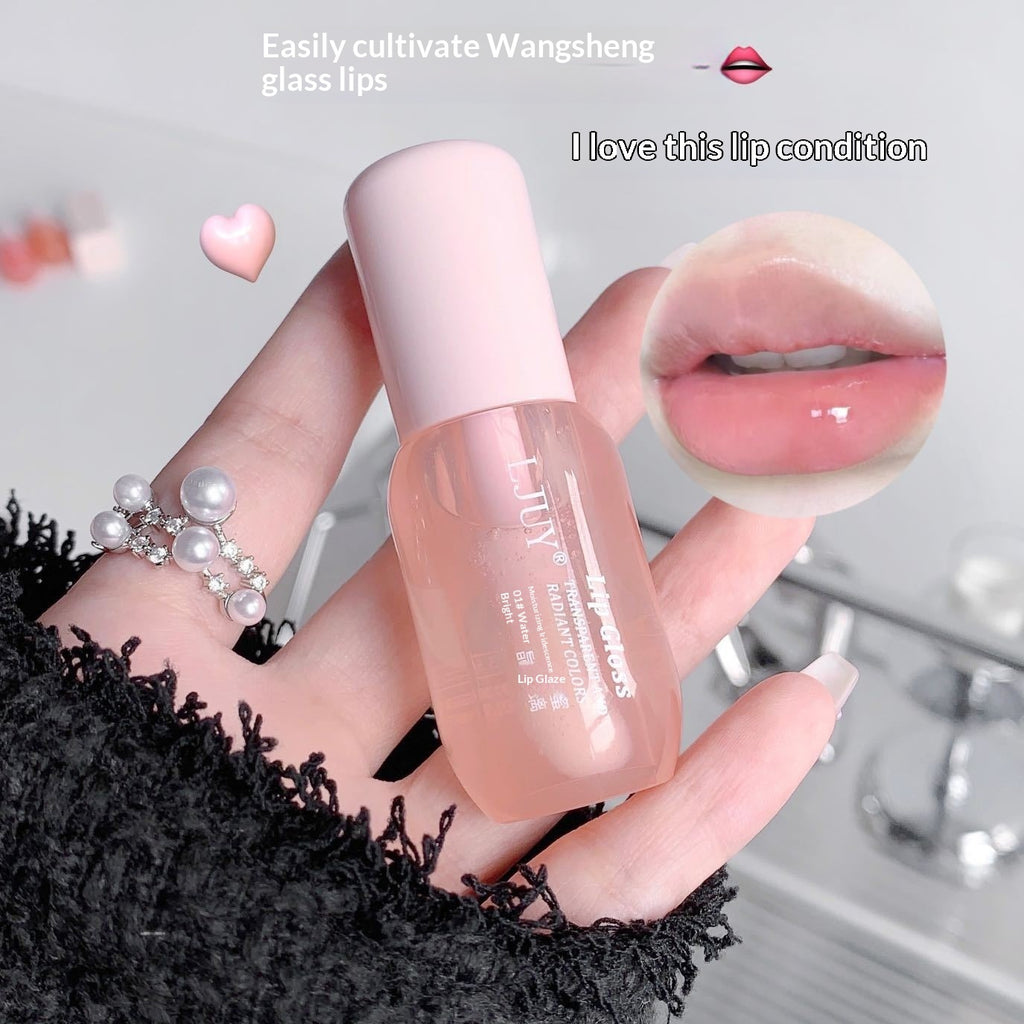 LJUY Lip Oil Translucent And Illusionary Color Lip Gloss Transparent