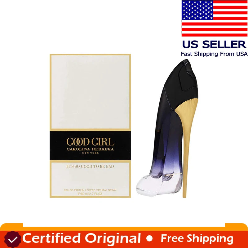 Carolina Herrera Good Girl Legere Women Eau De Parfum Spray Long Lasting Fragrance Natural Cologne Persistence 80ML Pheromone
