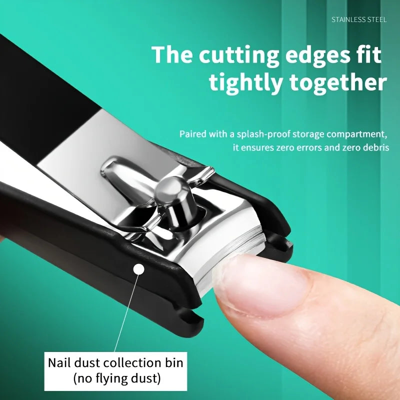 Ultra Sharp Sturdy Nail Clippers for Men And Women Fingernail And Toenail Clipper Cutters Ideal Grooming Gift