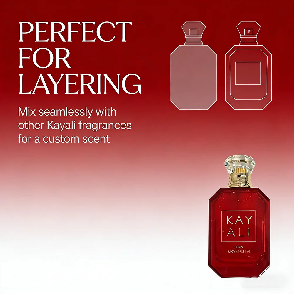 KAYALI EDEN JUICY APPLE 01 Eau de Parfum Spray 100ml / 3.4 fl oz Fresh Fruity Fragrance