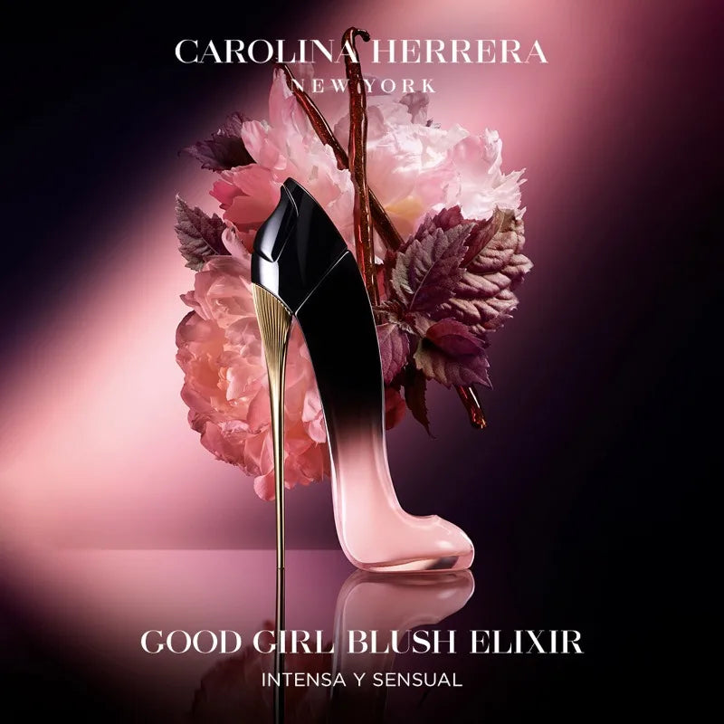 Carolina Herrera Good Girl Blush Elixir Eau de Parfum Spray 2.7 Oz Original Perfumes Lasting Floral Perfume Pheromones Cologne