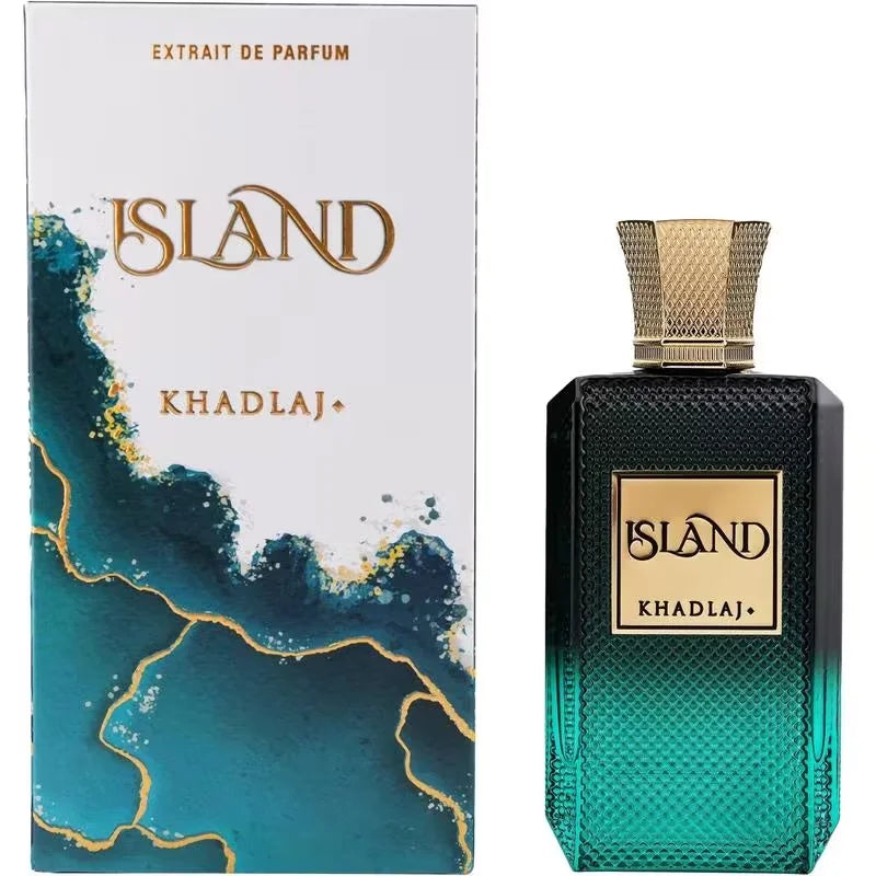 Khadlaj Island 3.4 oz / 100 ml Extrait De Parfum Spray for Everyone