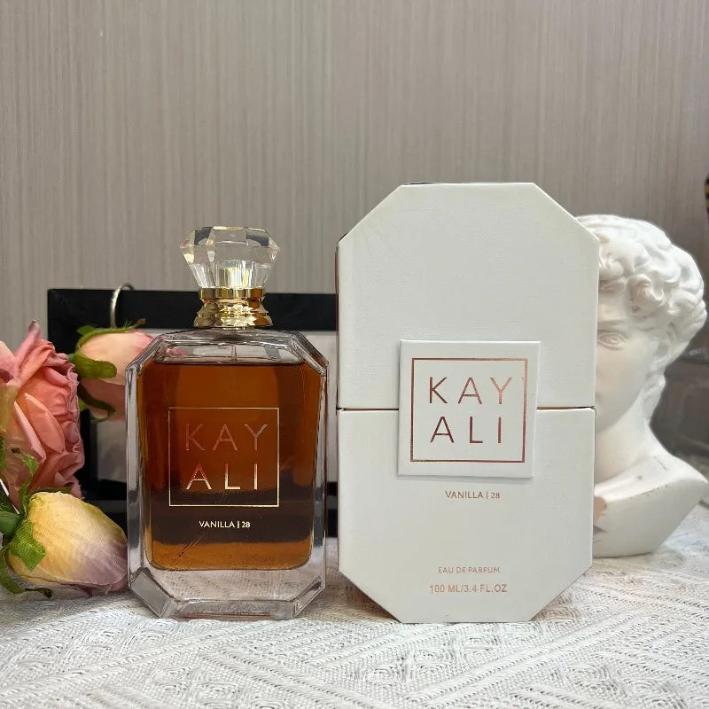 Kayali Perfume Unisex Parfum 100ml Long Lasting Floral Fruity Vanilla Candy Rock Sugar The Wedding Silk Santal Sweet Diamond 81