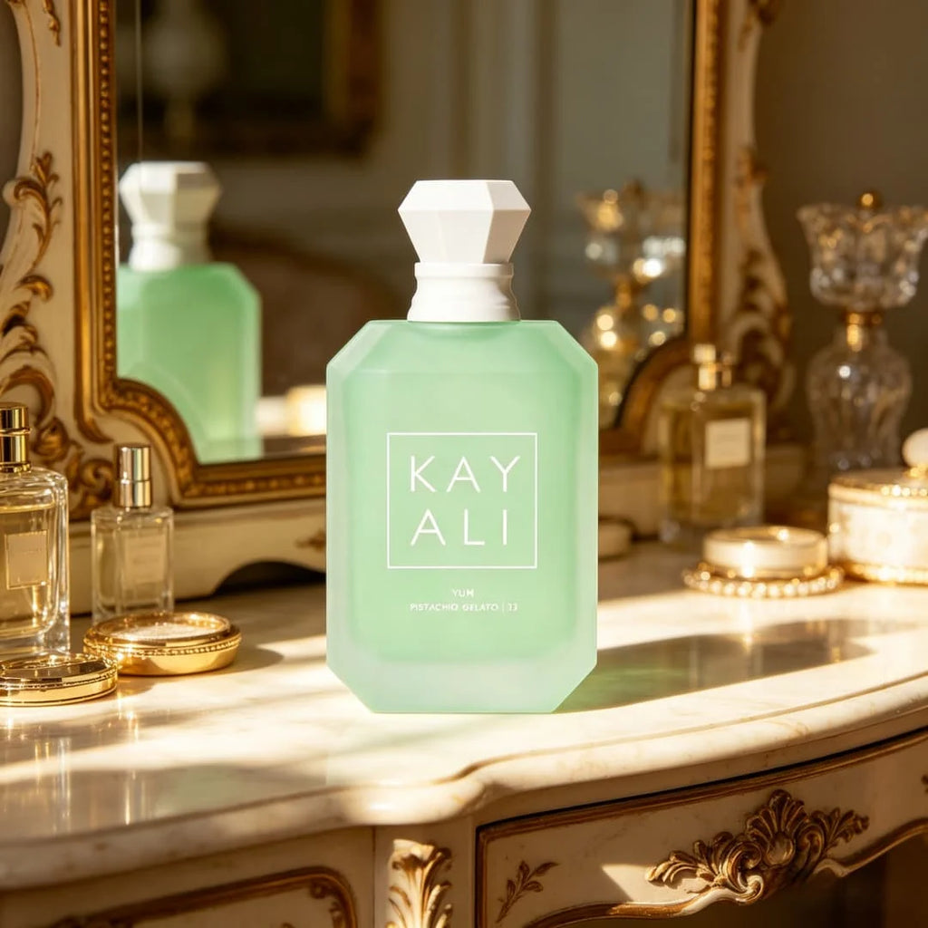 Kayali Yum Pistachio Gelato ，33: Creamy Nutty Scent with a Cozy, Playful Vibe