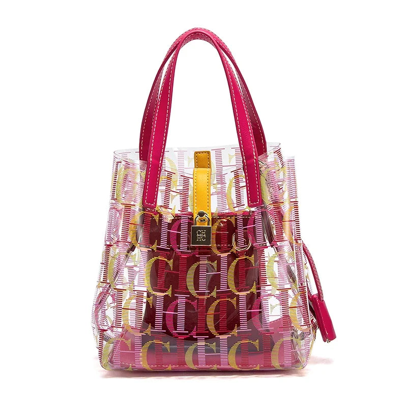 New Creative Personalization Trend Transparent Women's Bag Shoulder Bag Luxury Brand 2026 Fashion Design Trend Women's Handbag