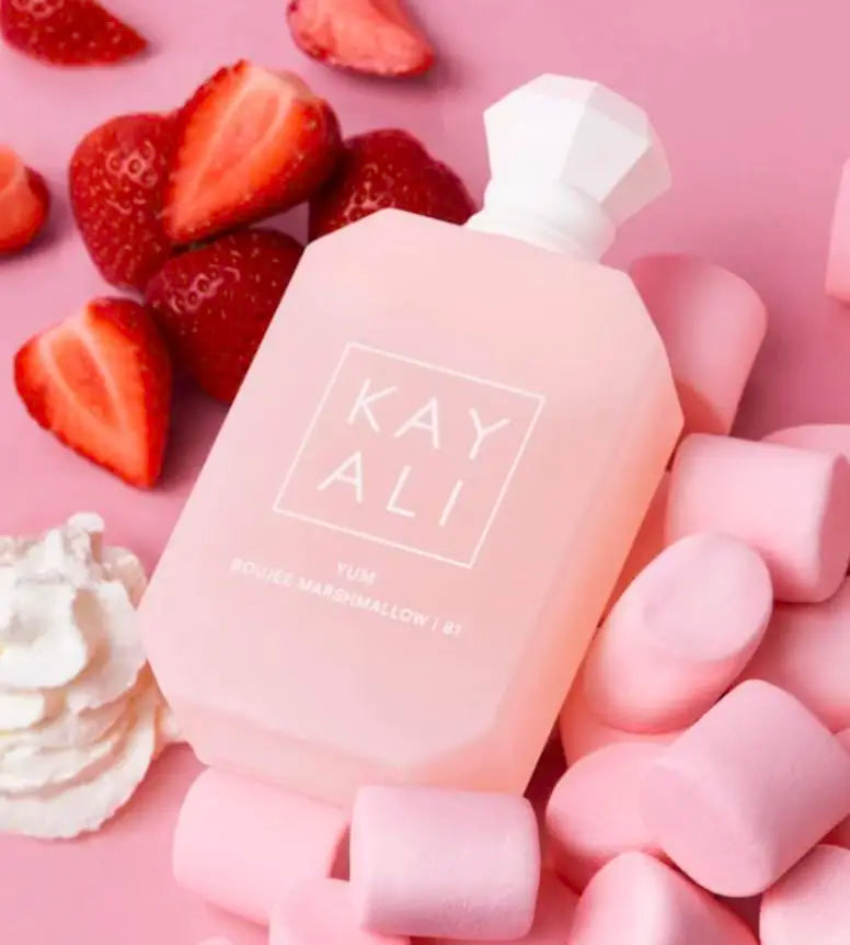 KAYALI Yum Boujee Marshmallow 81 Eau de Parfum Intense, 100 ml / 3.4 Fl Oz - Warm Gourmand Fragrance with Whipped Vanilla, Sugar