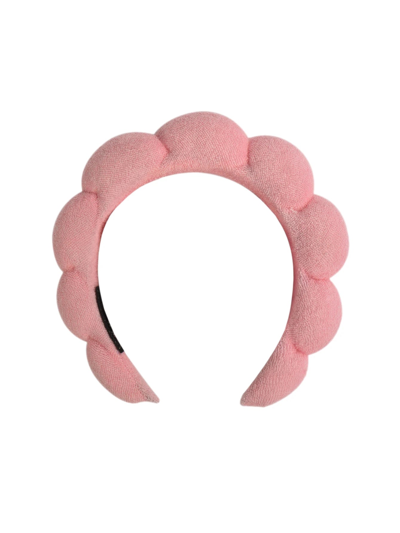 1/3Pcs Fashion Microfiber Washing Wristbands Scrunchies Puffy Headband Spa Bubble Headband for Washing Face Makeup Shower Skincare