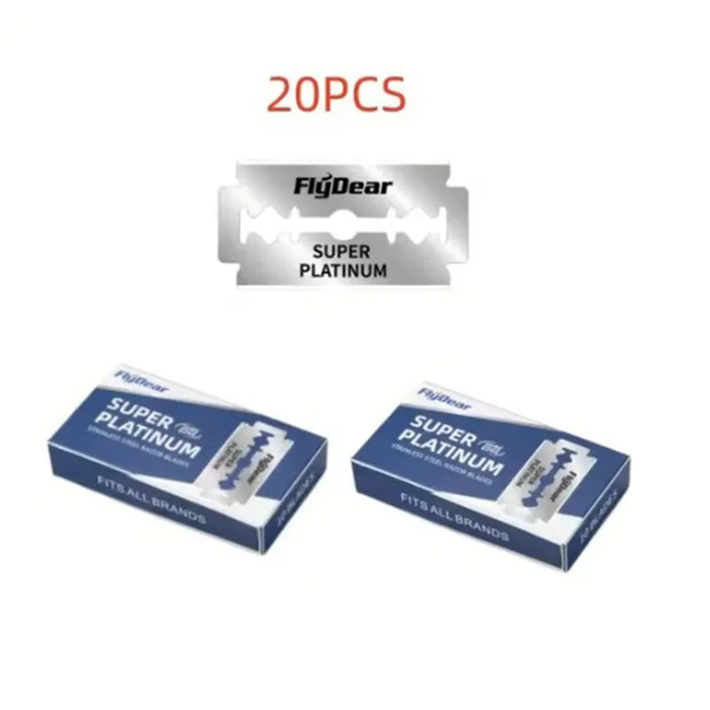 10/20/30Blade For Safety Double Edge Razor Stainless Steel Blades Used For Folding Knife With Shaving & Hair Removal