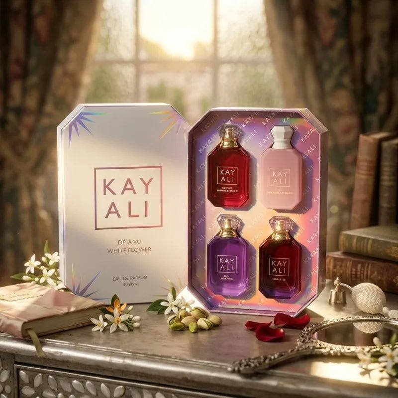 30ml*4 KAYALI Perfume Set Long Lasting Luxury Unisex Fragrance Collection Elegant Sweet Smooth Exotic Premium Signature Scent