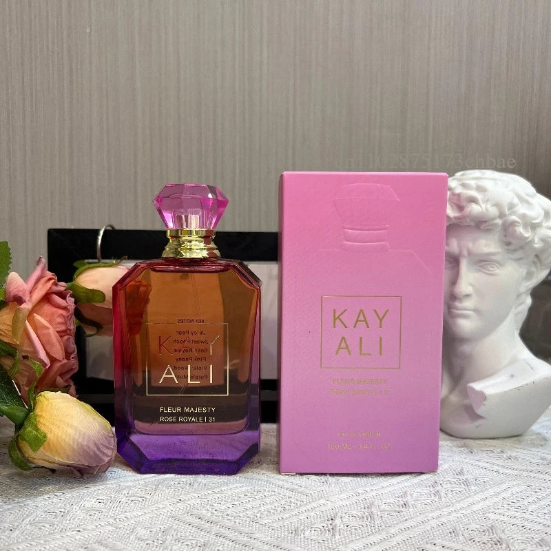 Kayali Perfume Unisex Parfum 100ml Long Lasting Floral Fruity Vanilla Candy Rock Sugar The Wedding Silk Santal Sweet Diamond 81