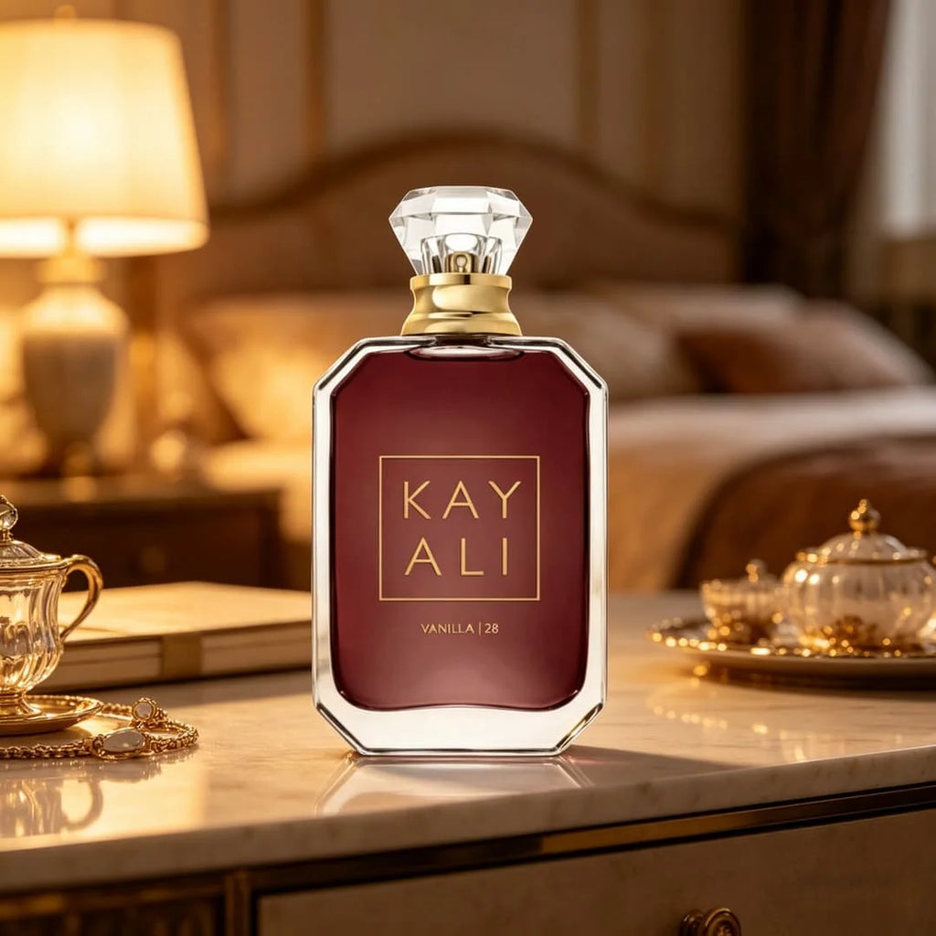 Kayali vanilla No. 28 neutral strong perfume, a popular milk fragrance in the Middle East, has a warm and sweet atmosphere