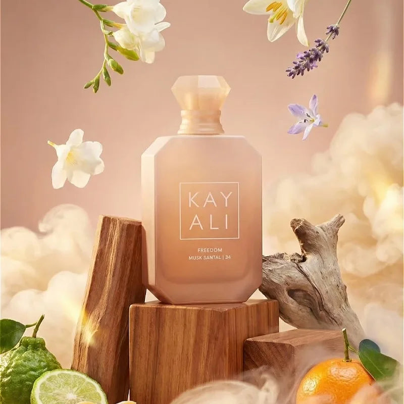 KAYALI Luxury Unisex Perfume 100ml Floral Musk Santal Fragrance Bergamot Pink Pepper Lavender Amber  Long Lasting Elegant Scent