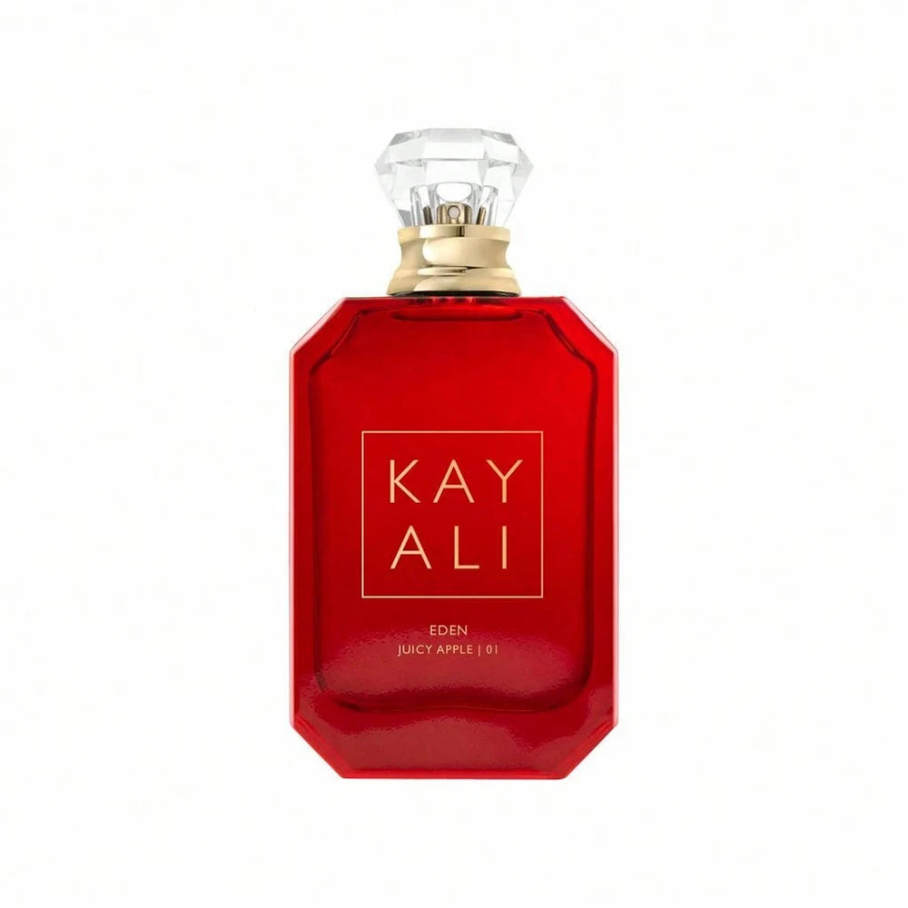KAYALI EDEN JUICY APPLE | 01 Eau de Parfum 100ml/3.4oz, Unisex Fragrance with Juicy Red Apple Berry & Floral Gourmand Notes, Lon