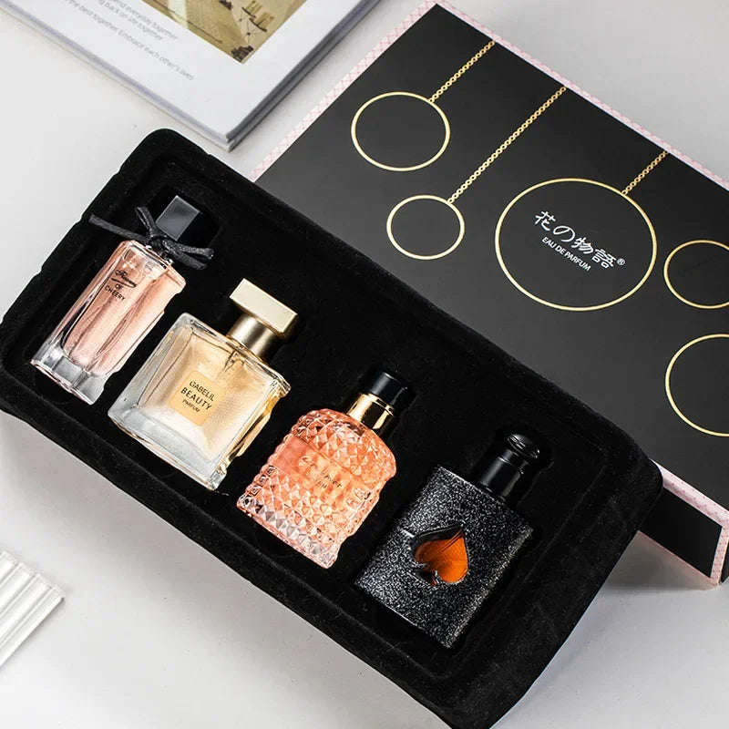 Original Women Perfume 105ml Eau De Parfum Fresh Plant Floral Scent Lasting Fragrance Gift Box Four Piece Set