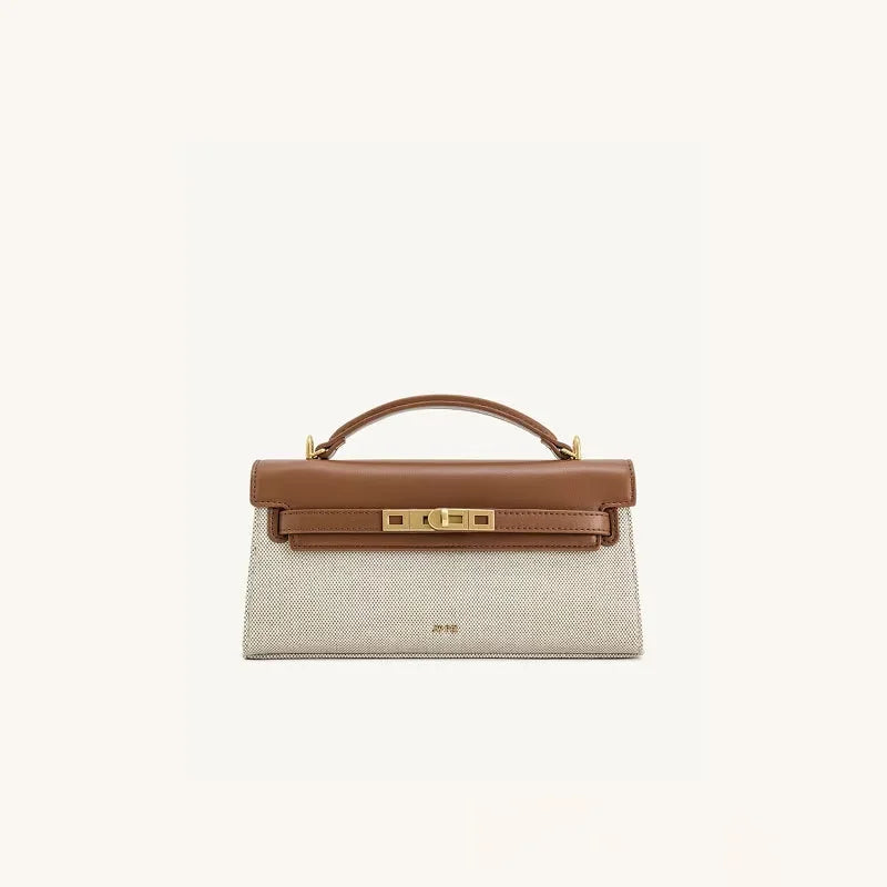 JW PEI Women Handbag Imported Cowhide Material Solid Color Hardware Accessories High Quality Light Luxury Versatile Daily Bag