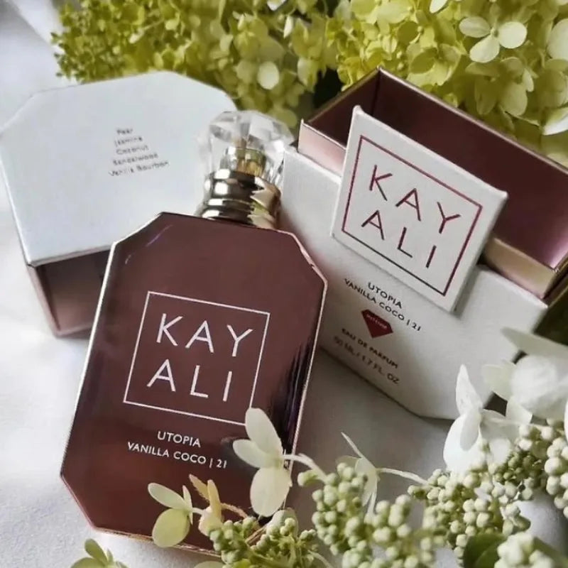 Kayali Perfume Unisex Parfum 100ml Long Lasting Floral Fruity Vanilla Candy Rock Sugar The Wedding Silk Santal Sweet Diamond 81