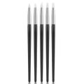 5Pcs/set Silicone Nail Brush UV Gel Polish Tip 3D Image DIY Dotting Polish Brushes Pen Professional DIY Manicure Tools
