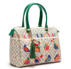 CH Ladies Bucket Bag Luxury Brand Designer New Ladies Large Capacity Exquisite Floral Pattern Travel Banquet High Grade Handbag