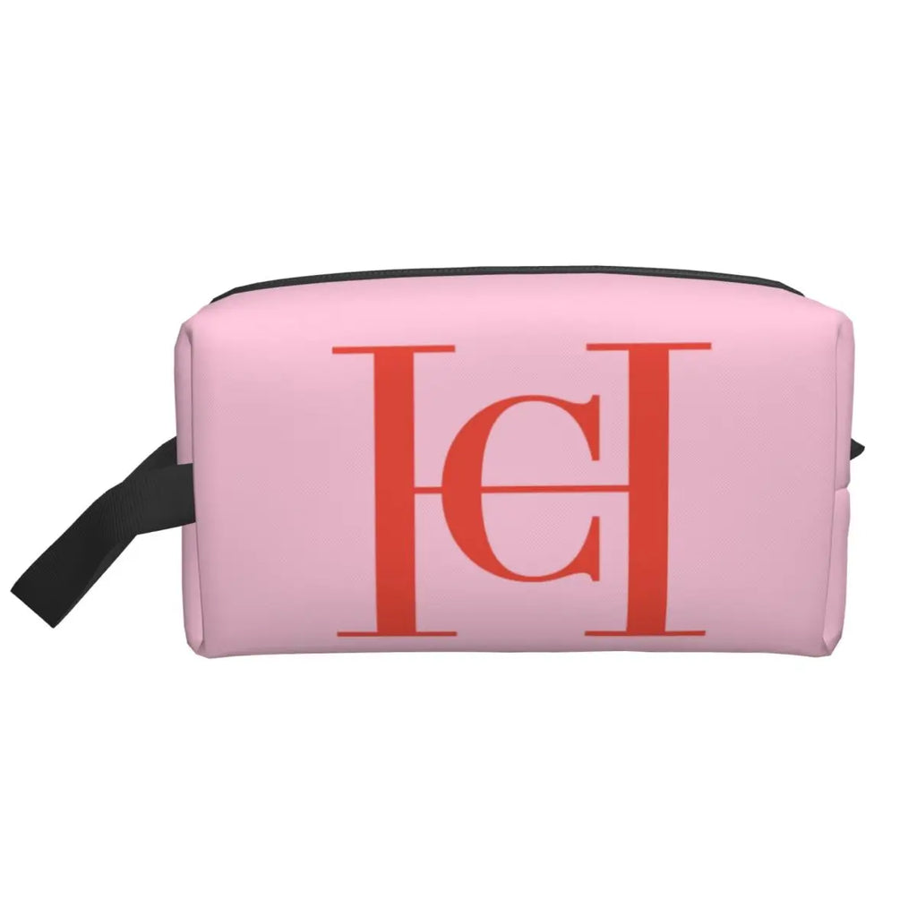 Custom C-carolinas Print Makeup Bag Women Travel Cosmetic Organizer Cute Herreraes Storage Toiletry Bags