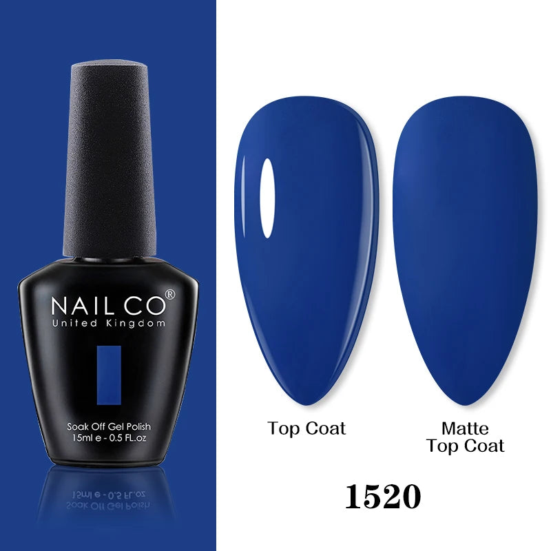 NAILCO 15ml Brown Nails Art Red Color Gel Nail Polish Semi-permanent UV Gel Polish Coffee Manicure Chocolate Hybrid Nail Varnish