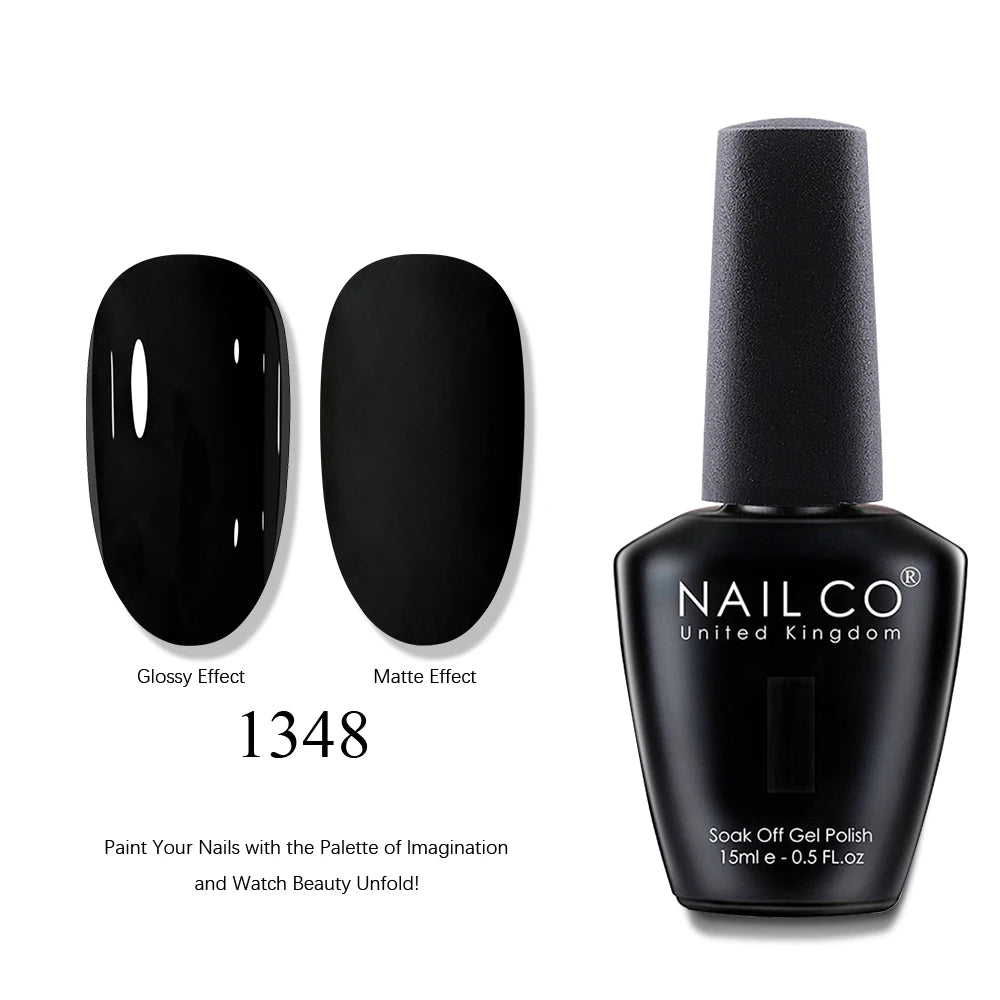 NAILCO 15ml Brown Nails Art Red Color Gel Nail Polish Semi-permanent UV Gel Polish Coffee Manicure Chocolate Hybrid Nail Varnish