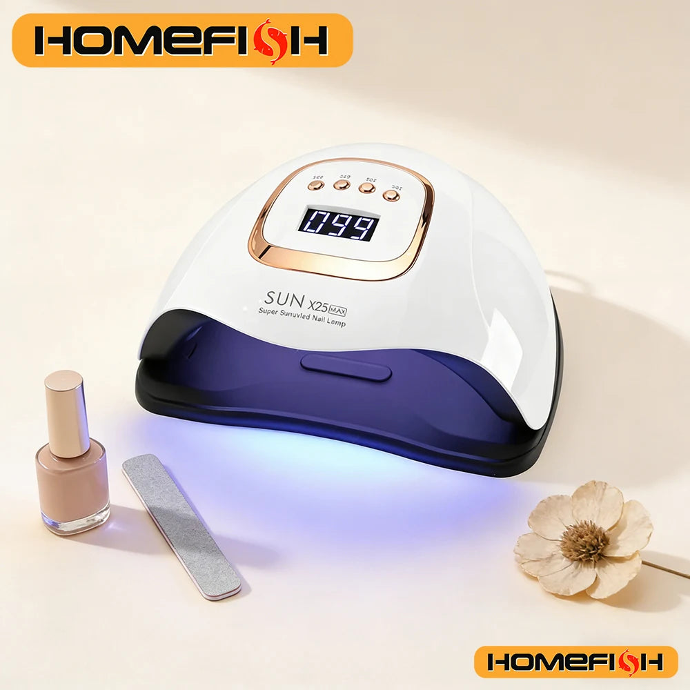 81 LED, Auto Sensor, 4 Timer Settings, Fast Curing for Gel Polish Manicure & Pedicure