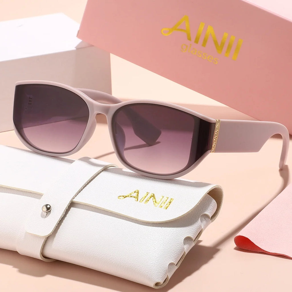 European and American retro style Y2K unisex fashionable sunglasses for summer sun shading, sun protection, UV protection, light
