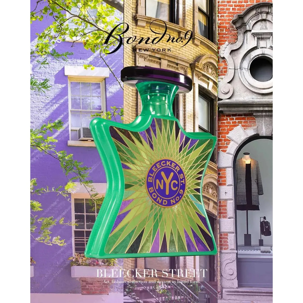 Bond No. 9 New York Bleeker Street Unisex Eau De Parfum 1000ML Car Arabian Women Perfume Long Lasting Fragrance Cologne Portable