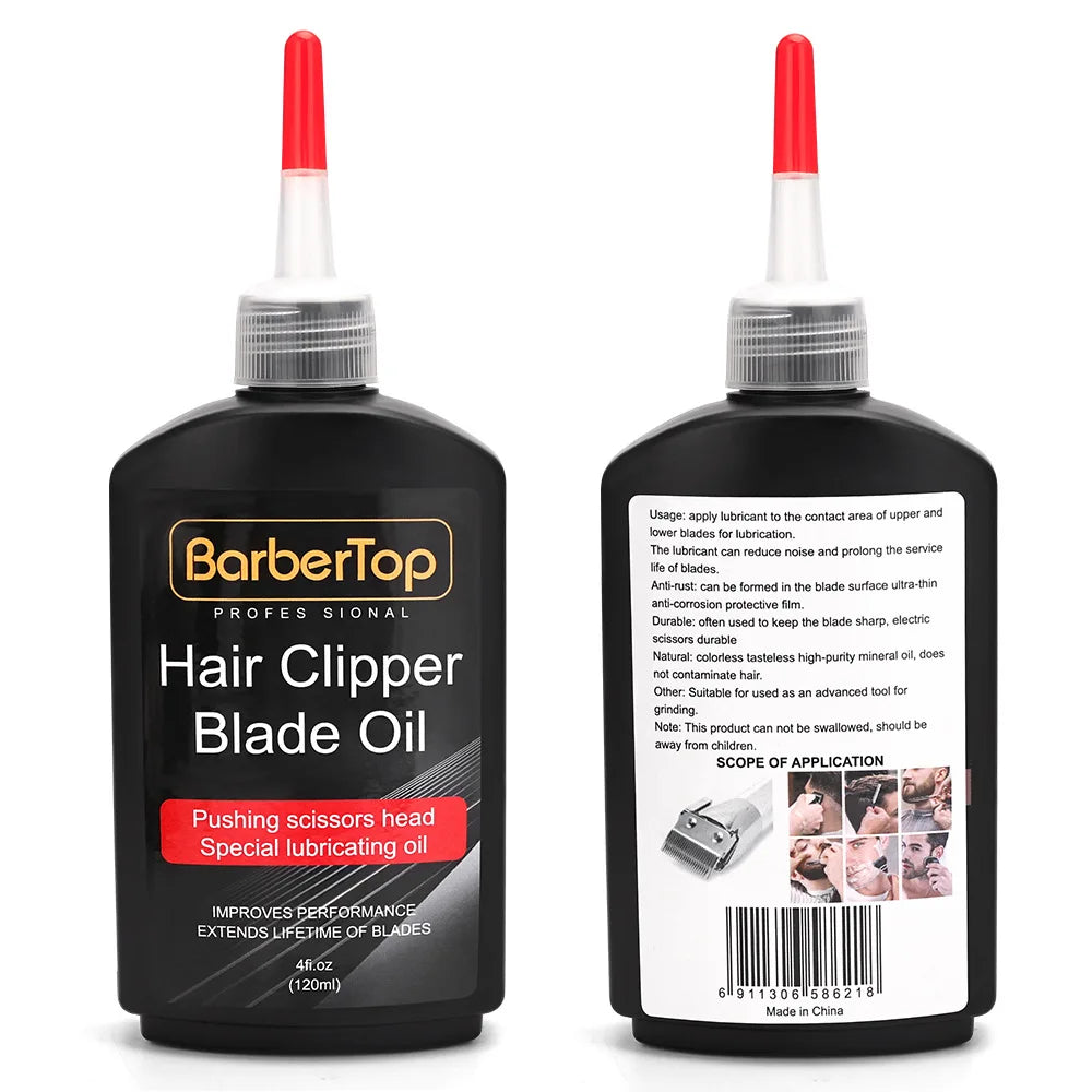 Professional Electric Hair Salon Hair Cutting Blade Oil Resistant with Lubrication Storage Box Rust Prevention Maintenance Kit