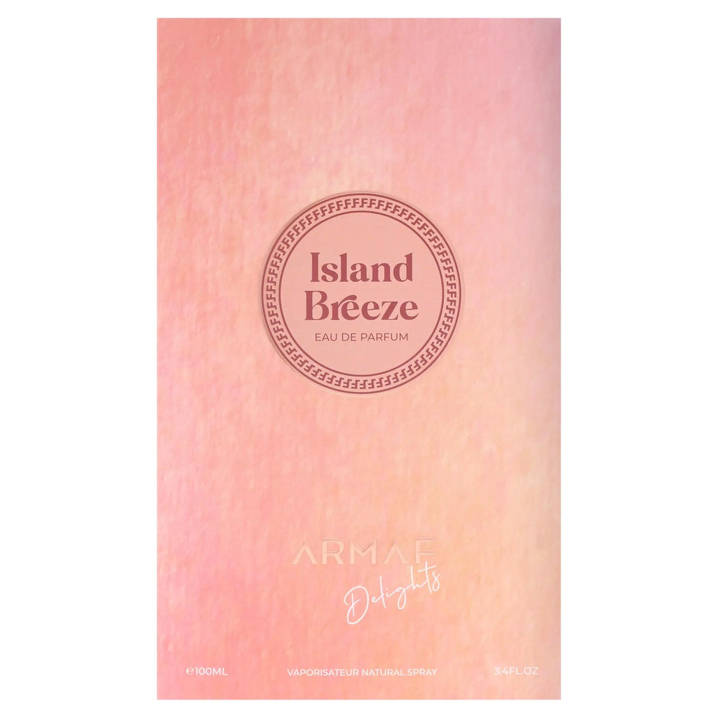 Armaf Island Breeze Fruity Floral Musky Eau De Parfum Spray Long-Lasting Fragrance Women 100ML Cologne Persistence Portable