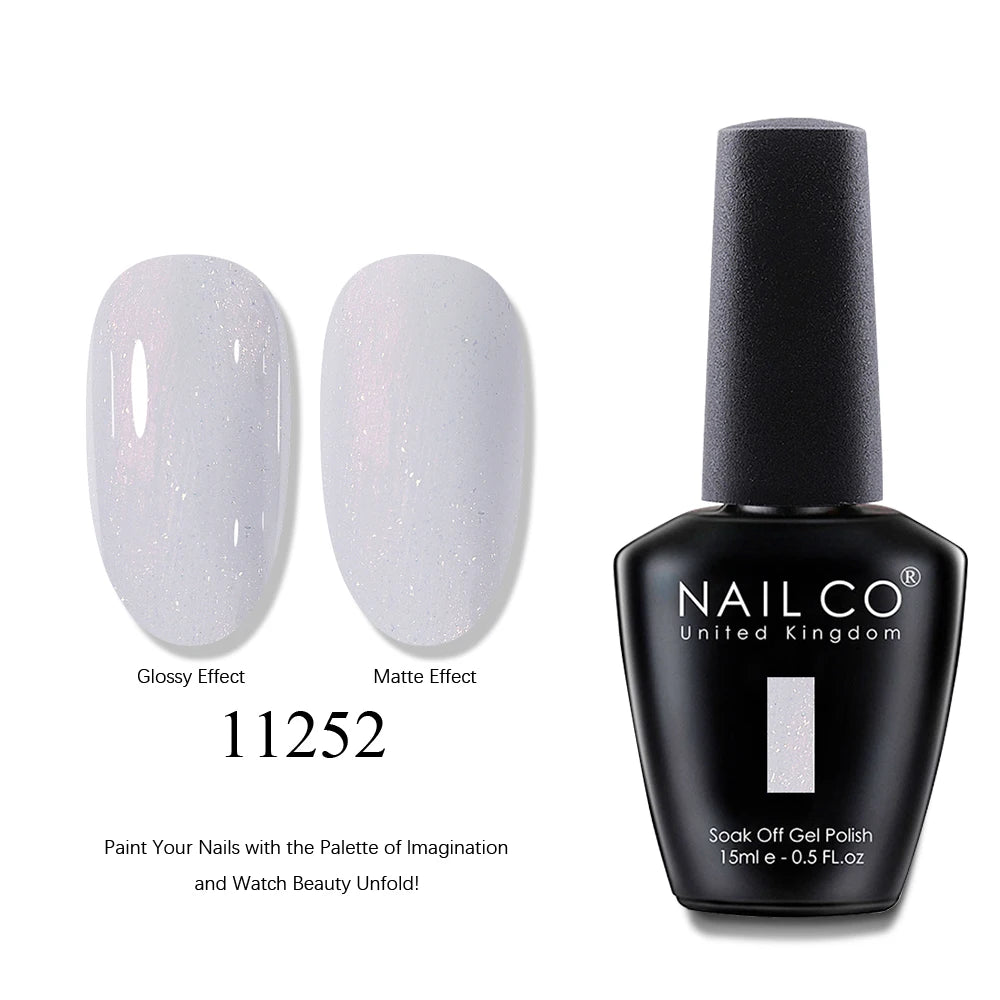 NAILCO 15ml Brown Nails Art Red Color Gel Nail Polish Semi-permanent UV Gel Polish Coffee Manicure Chocolate Hybrid Nail Varnish
