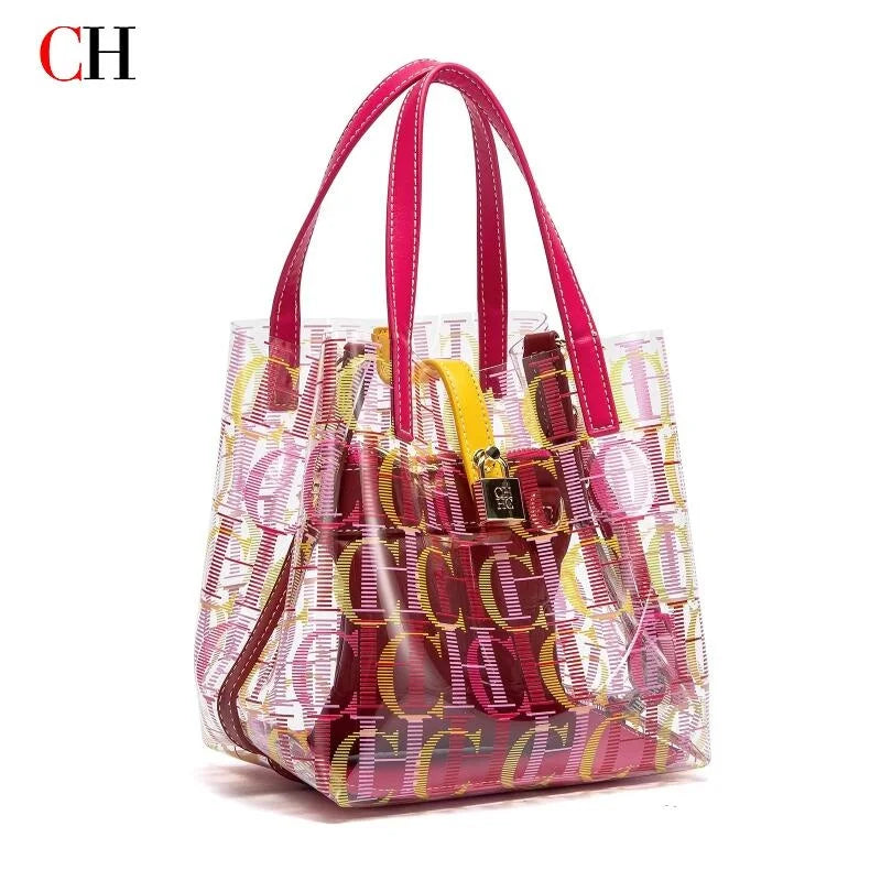 New Creative Personalization Trend Transparent Women's Bag Shoulder Bag Luxury Brand 2026 Fashion Design Trend Women's Handbag