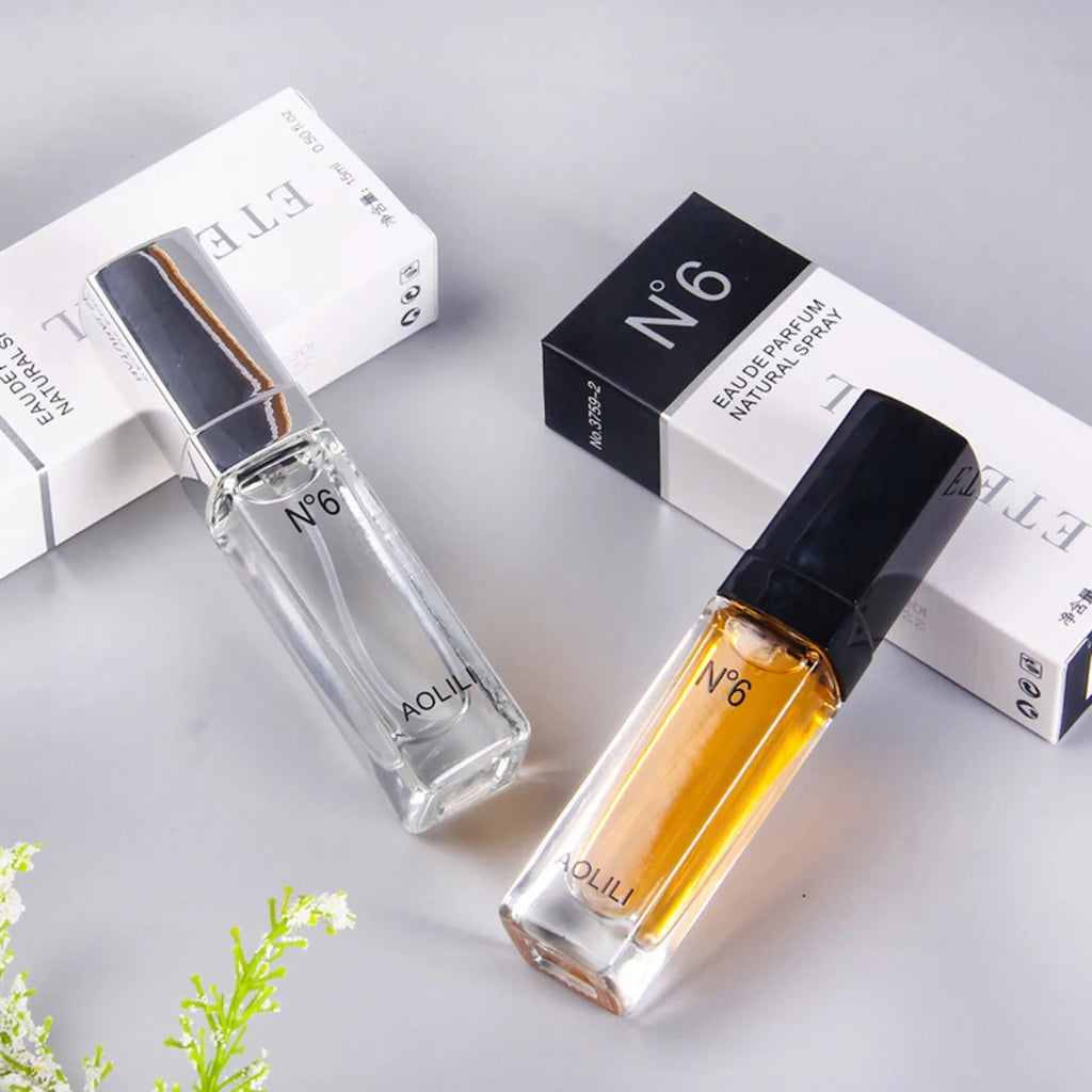 N6 Women Men Unisex Perfume Fresh Floral Long Lasting Light Fragrance Portable Business Cologne Student Gift 15ml man parfum