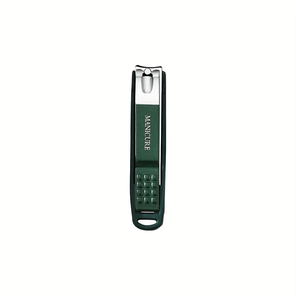 High-Quality New Splash-Proof Nail Clippers with a Hard Blade And a Nail Storage Box, Featuring an Attractive Design.