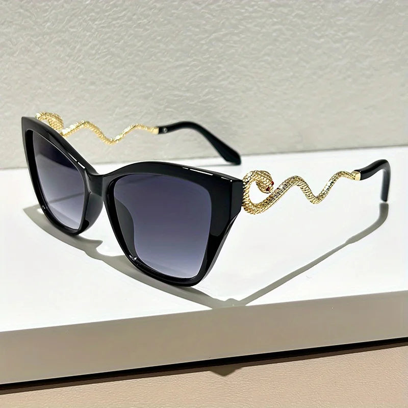 Stylish Decorative Eyewear for Streetwear, Parties, Casual Outfits, Streetwear Eyewear | Cateye Glasses | Waist Chain Detail