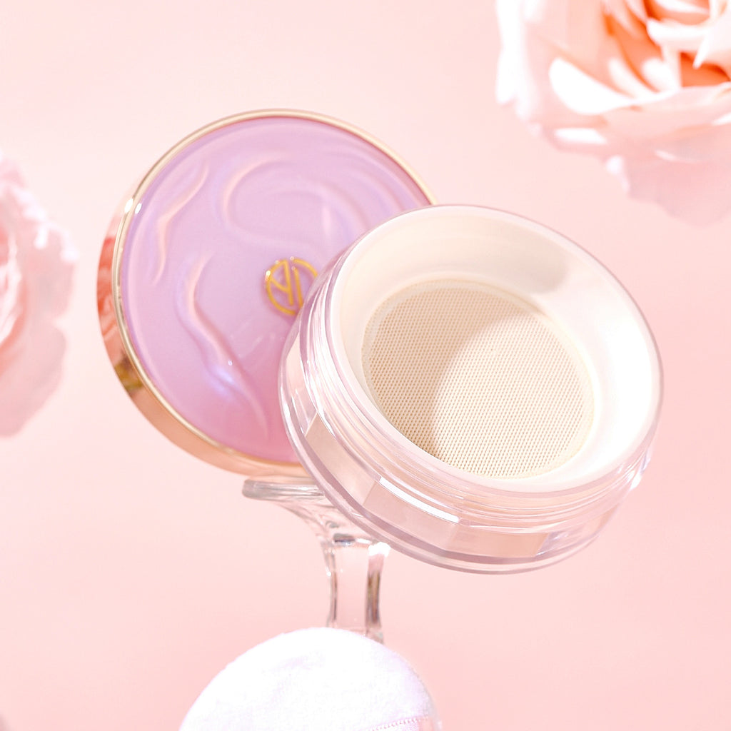 Light Feather Soft Fog Finishing Face Powder Concealer