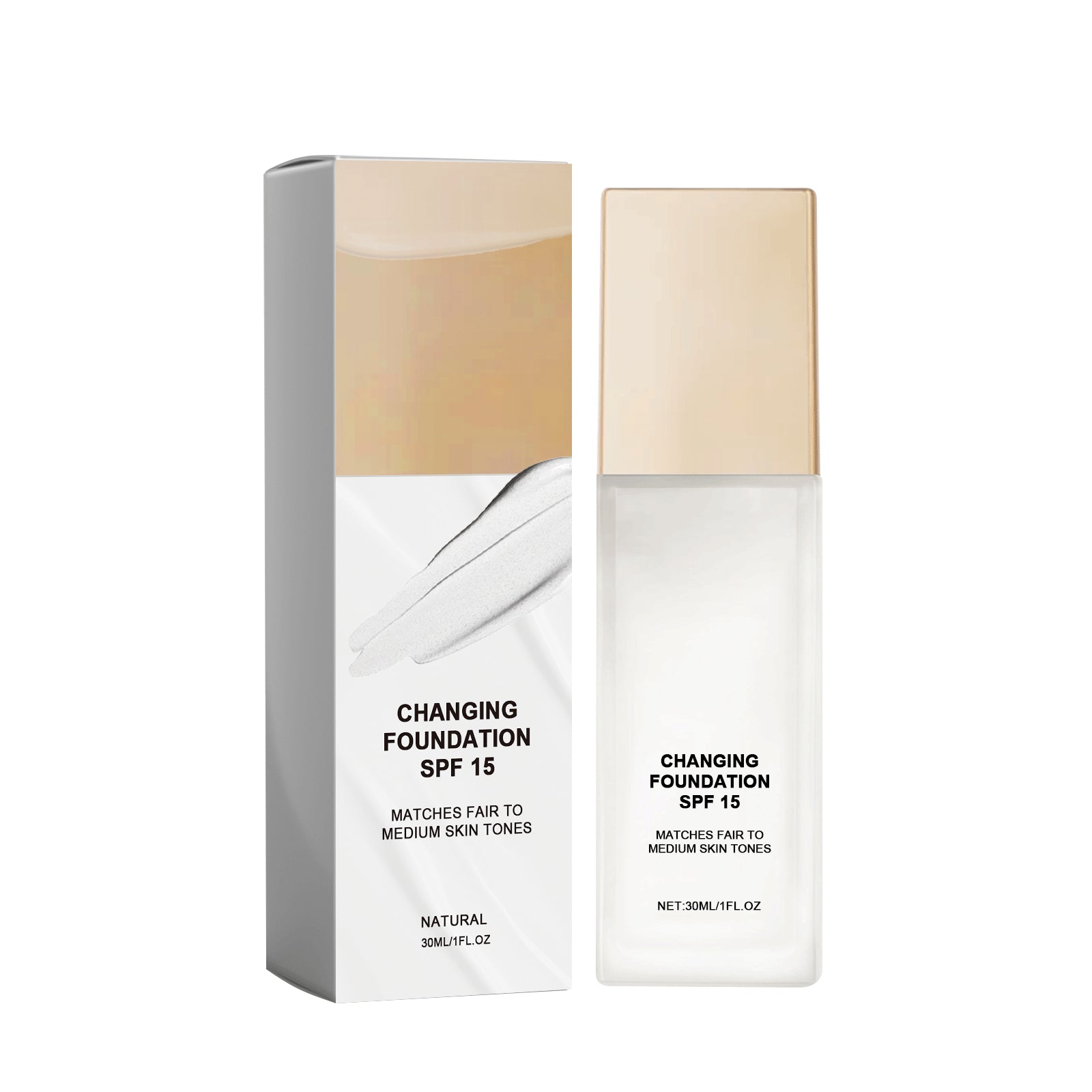 Color-changing Moisturizing Liquid Foundation